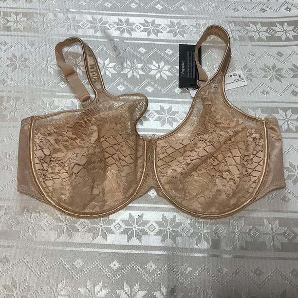 Empreinte Bra Women’s Size 40F Melody Caramel Tan - Picture 3 of 13